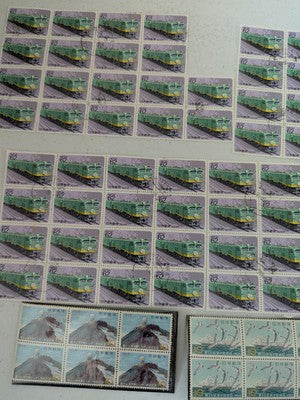 Box of OLD & Many Better Misc Int. Stamps - Many Sheets & Multiples -121 Photos