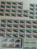 Box of OLD & Many Better Misc Int. Stamps - Many Sheets & Multiples -121 Photos