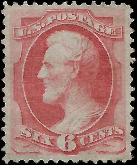 1870 USA - Scott 148 - 6c - Only Traces of Possible Cancel - Well Centered!
