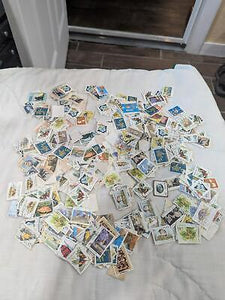 Sizable Lot of International Stamps Some Better - Old & More Modern - 49 Photos