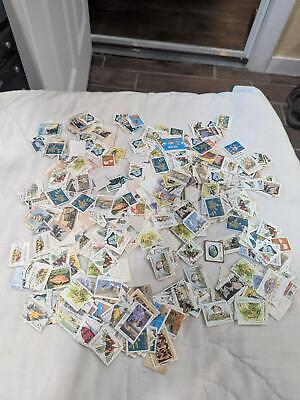 Sizable Lot of International Stamps Some Better - Old & More Modern - 49 Photos