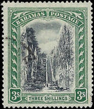 VEGAS - 1917-19 Bahamas - 3sh - Scott 62 - Used - Light Cancel
