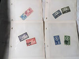 United Nations UN Stamp Collection in stock Cards -See ~47 Photos in Description