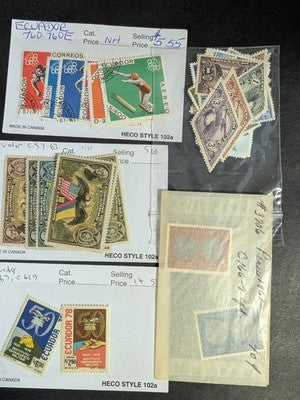 Quantity of Latin America Stamps in Bags Unchecked From Estate! - 158 Photos