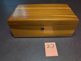 Vintage Lane Cedar Dresser Jewelry Trinket Chest with Key! - Free Shipping -27