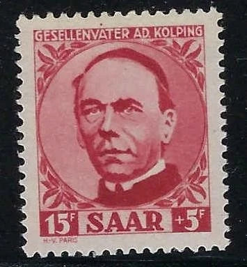 1950 Saar Semi Postal Sc# B74 - MNH, Undisturbed OG - Nice!