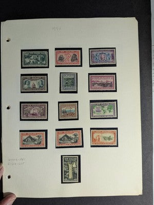 Hi Cat Captain Cook on Home Made Pages with Mounts - Mint & Used - See 15 Photos