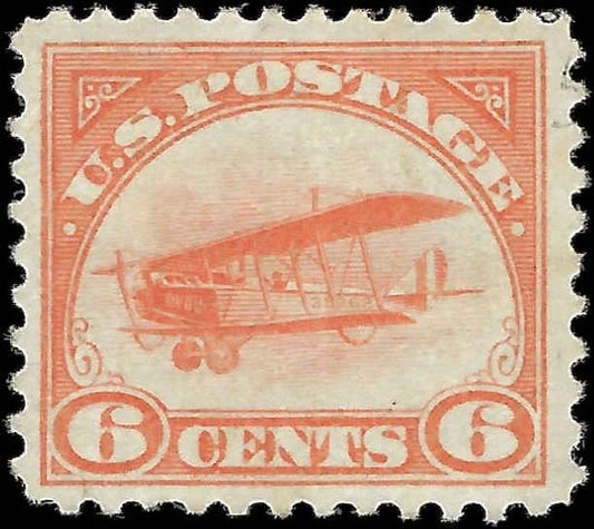 1918 USA - Scott C1 Air Post - MH, OG - Nice Centering!