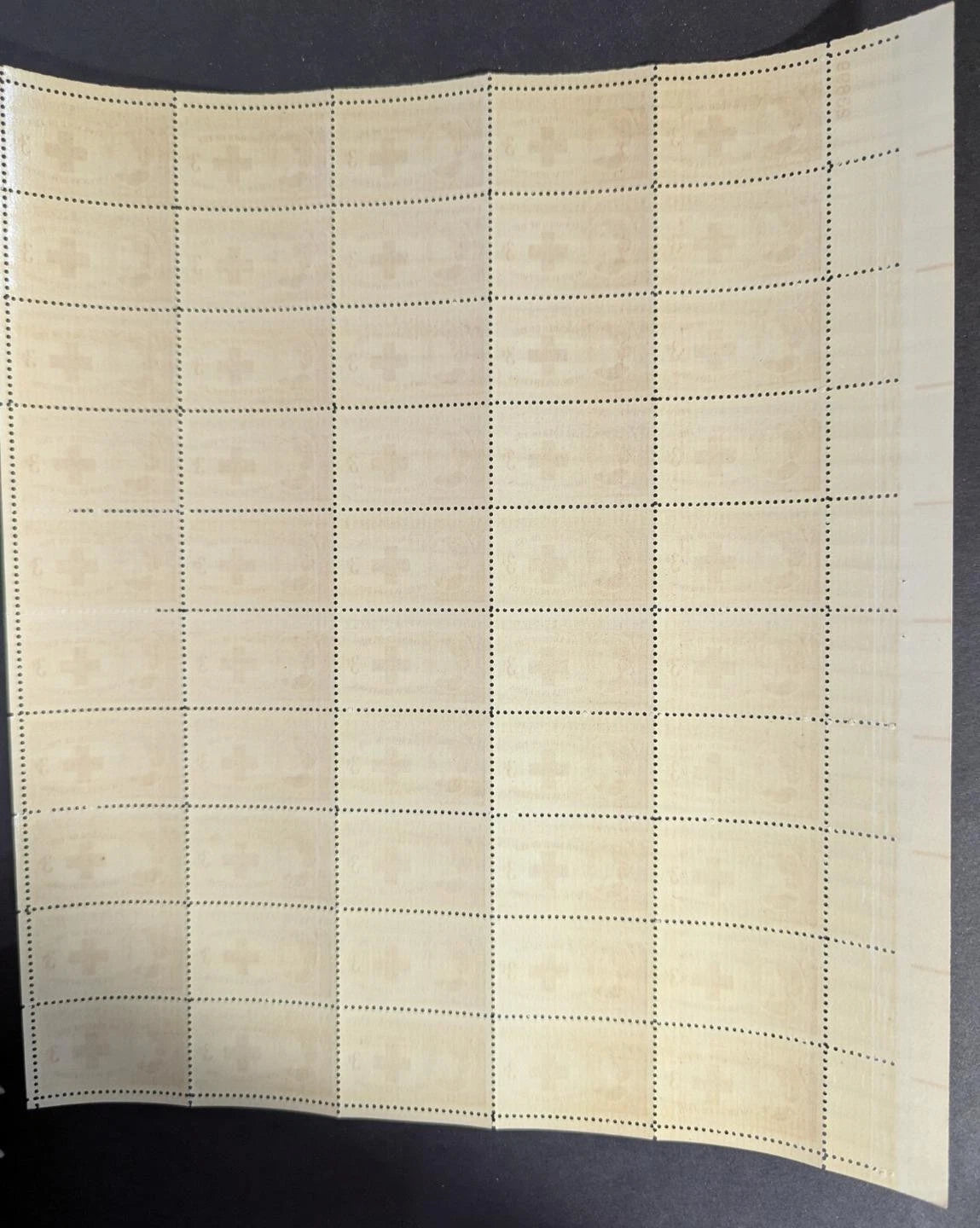 1948 USA Red Cross 3c Sheet -Scott 967 -MNH, Undisturbed OG - No Sig Flaws -3