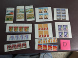 Custom 1996 Japan Year Set -MNH, Multiples, Sheets, Bulletins, etc. - 11 Photos