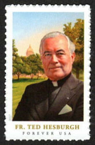 2017 Father Theodore Hesburgh Single Forever Postage Stamp, Sc# 5241, MNH, OG
