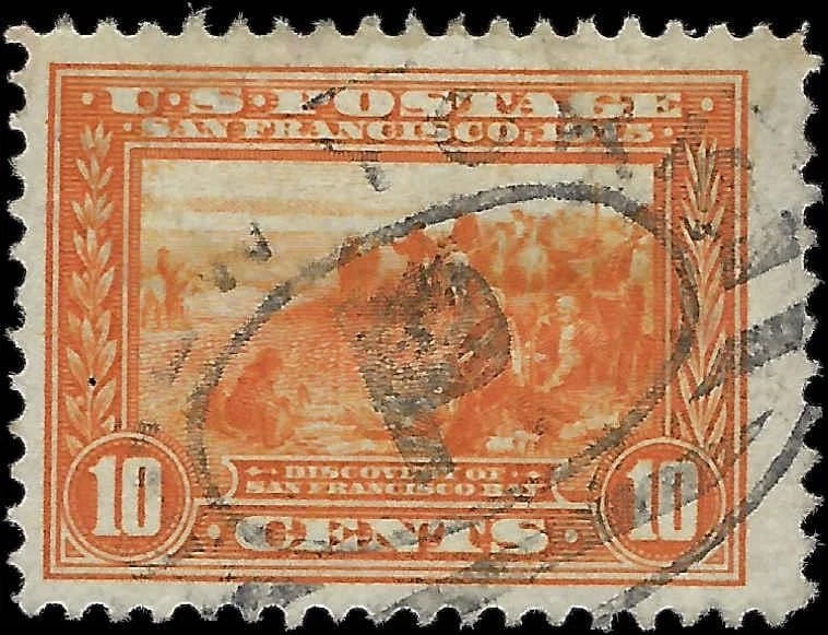 1913 USA - Scott 400a - 10c - Used - Good Centering - Solid