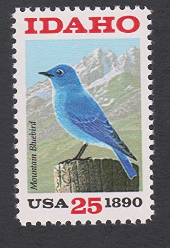 1990 Idaho Statehood Single 25¢ Postage Stamp, Scott 2439, MNH, OG