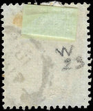 c1880 - Great Britain Scott # 71, Plate# 17 - Light Cancel - Solid - Cat= $575!