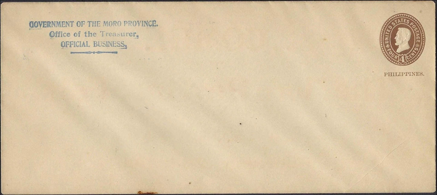 Philippines U13 Moro Province Fair Zamboanga 1911 Official Cover