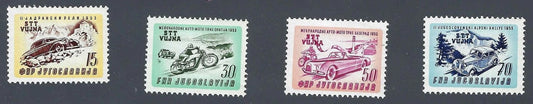 1953 Yugoslavia-Trieste Zone B - Scott 79-82 - MNH, Undisturbed Gum Full Set!