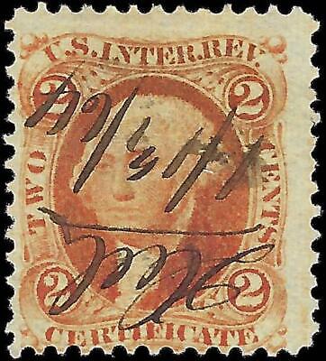 VEGAS - 1862-71 Revenue - Scott R8c - Nice Looking & Clean!