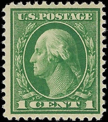c1912 - Scott 405, 406 Washington (Perf 12) - MNH, OG - Fresh & Well Centered!