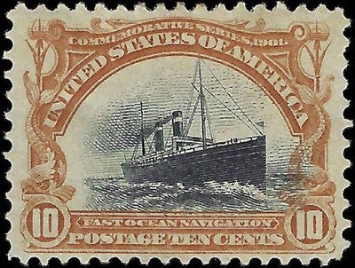 c1901 - #299 10c Pan-American Expo - MNH, OG - Nice Centering!