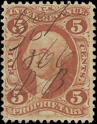 VEGAS - 1862-71 Revenue - Scott R29c - Very Nice Looking with Good Centering