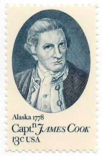 1978 Captain James Cook Single 13c Postage Stamp, Scott 1732, MNH, OG