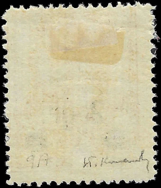 1915 Poland Warsaw Local Stadtpost Mi 9A 2gr MH Signed Kamiński