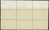 c1934 - #748 Glacier Nat'l Park Plate Block of 6 - MNH, Undisturbed OG