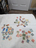 Sizable Lot of International Stamps Some Better - Old & More Modern - 49 Photos
