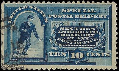 VEGAS - 1888 10c Special Delivery - Scott E2 - Used - Thin