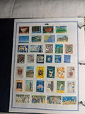 Nice Lot of International Stamps on Album pages - Ryukyu & More -See ~119 Photos
