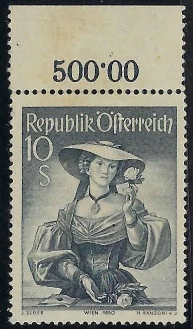 1950 Austria - Sc# 556 - MNH, Undisturbed OG - Nice!