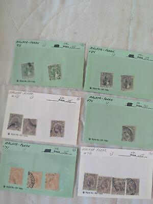 Malaya Collection in Stock Cards - M & U - See ~14 Photos