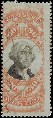 VEGAS - 1862-71 Revenue - Scott R140 - No Cut Cancel