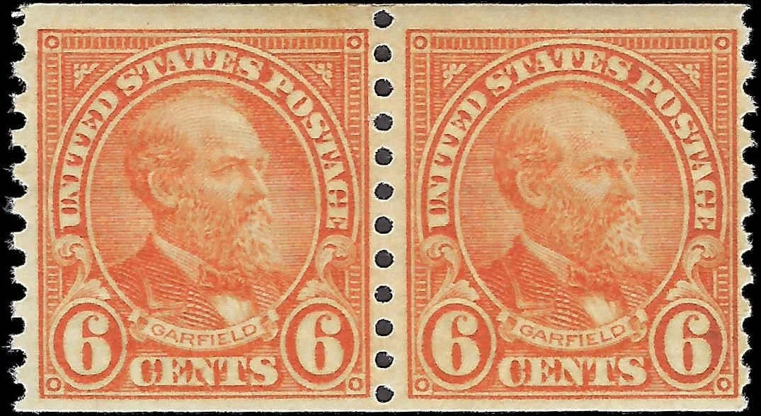 c1932 - Scott #723 6c - Coil Pair - MNH, Undisturbed OG - Fresh & Clean!