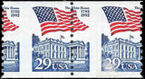 c1992 - Scott #2609 29c - Strongly Misperfed Coil = MH, OG