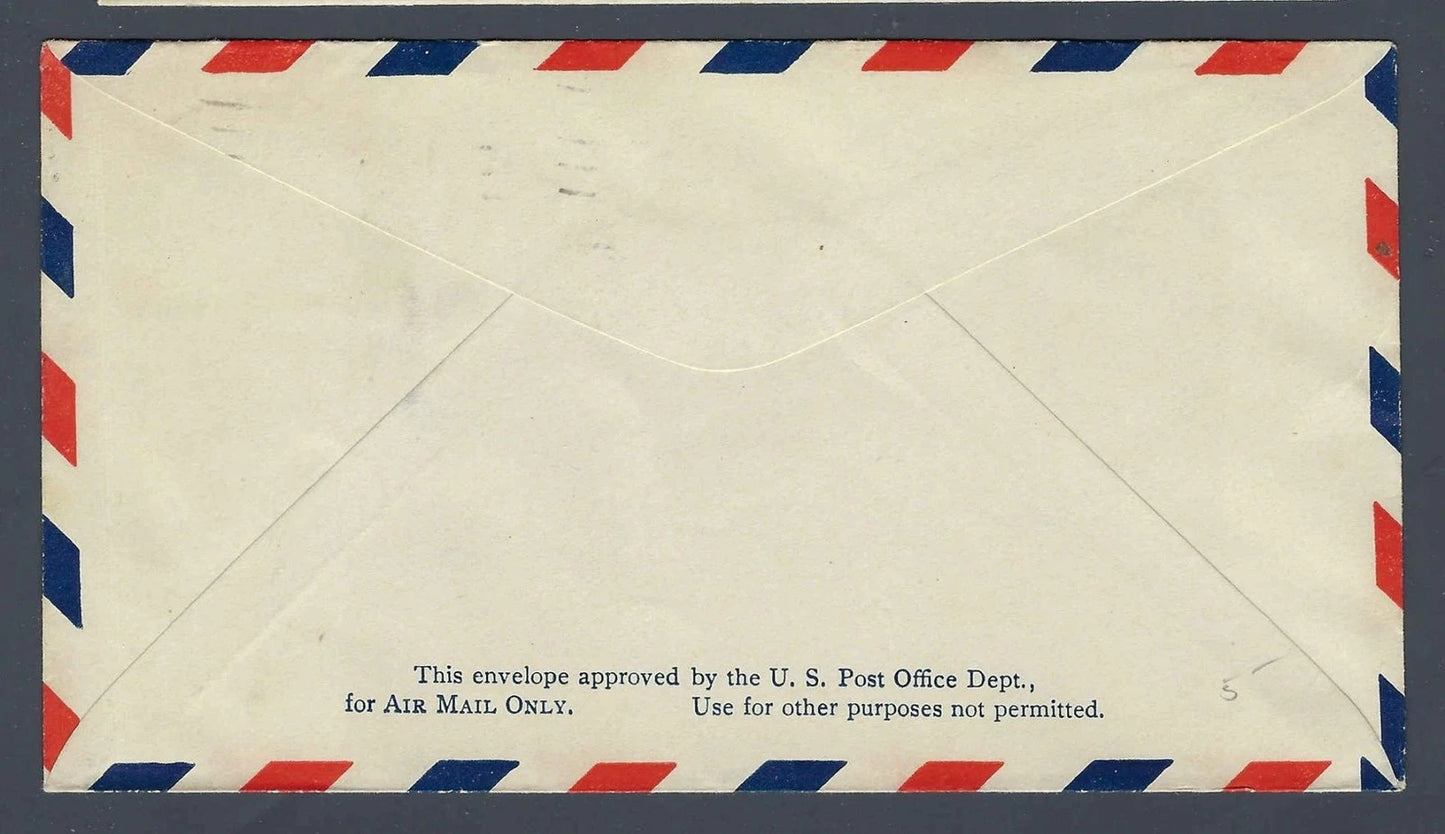 1930 St. Petersburg-Tampa Airline 16th Anniv Tony Jannus Cachet Cover