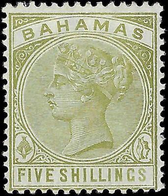 VEGAS - 1884-90 Bahamas - 5sh - Sc# 31 - MH, OG