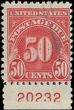 VEGAS - 1930 Postage Due 50c - Sc# J76 - Used With Plate Number - P11 - FN1067