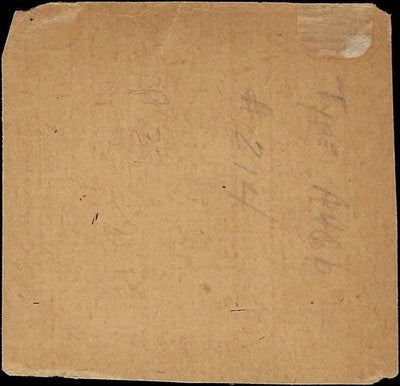 c1887 USA Block of Four - Scott 214 - Used, On Paper