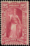 c1895 - Scott PR118 Newspaper Periodical Stamp 25c - MH, OG