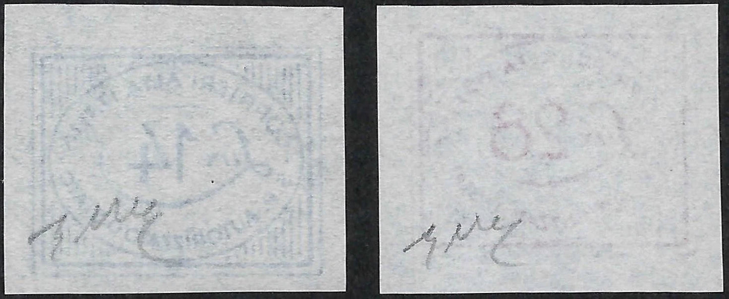Italy 1945 Corrieri Alta Italia Sassone 1/2 Private Courier Cert