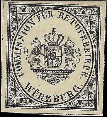 VEGAS - Early 1900s? Wurzburg, Germany Return Label Retourbriefe