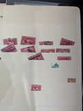 Box of Misc USA Stamps in Stock Books & Album Pages - Much Better! -224 Photos
