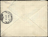 pre-1900 Special Delivery Cover Elizabeth De Wald, Pittsburg