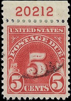 VEGAS - 1930 Postage Due 5c - Scott J73 - Used With Plate Number - P11