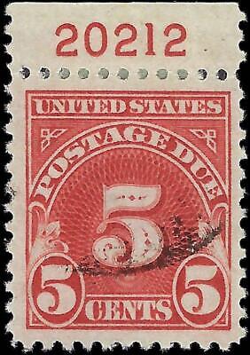 VEGAS - 1930 Postage Due 5c - Sc# J73 - Used With Plate Number - P11