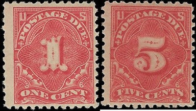 c1917 - Sc# J61, J64 (Perf 11) Both MH, OG