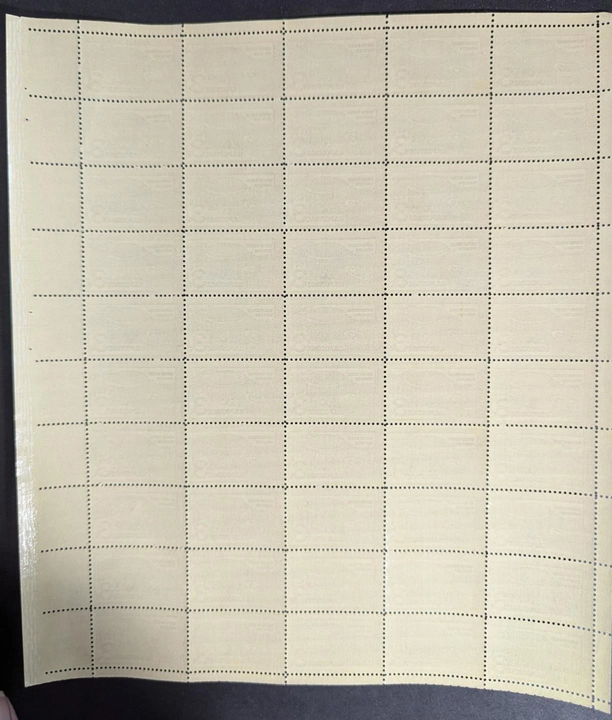 1958 USA 3c Brussels Expo Sheet -Scott 1104 -MNH, Undisturbed OG -No Sig Flaws