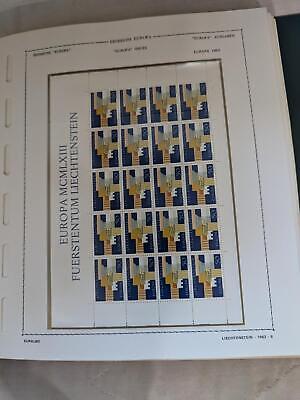 VEGAS - Huge 1960's-90s Europa CEPT Better Sheet Collection - MNH - ~592 Photos!
