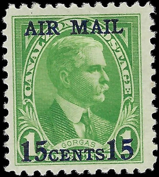1929 USA Panama Canal Zone - Scott C2 (Type 2) - MH, OG - Fresh